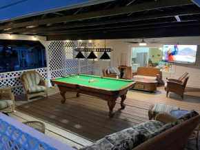 ''On the river '' 2 homes pool table 16 guests amazing river view